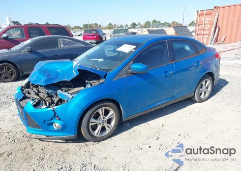 2012 Ford Focus Se из США, поврежденный, VIN 1FAHP3F26CL204898